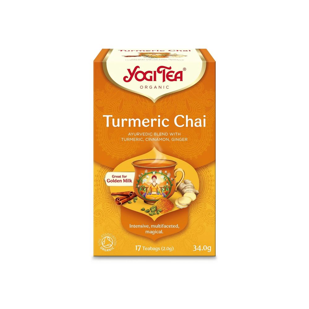 Yogi Tea Turmeric Chai luomu